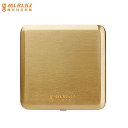 梅兰日兰全铜防水翻盖式六孔地面插座 办公与家居地面的智能之选