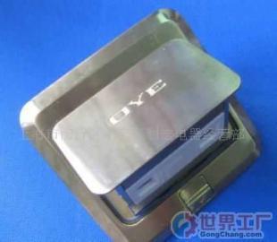 批发欧阳 OYE地面插座 铜制面板，电话与电脑综合接口方案
